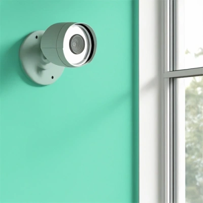 New Haven vivint camera facing a window